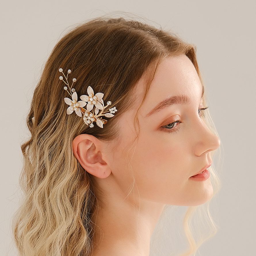 Hanbok Hair Pin - Handgemaakte Parel Bloem Haarspeldjes Voor Vrouwen