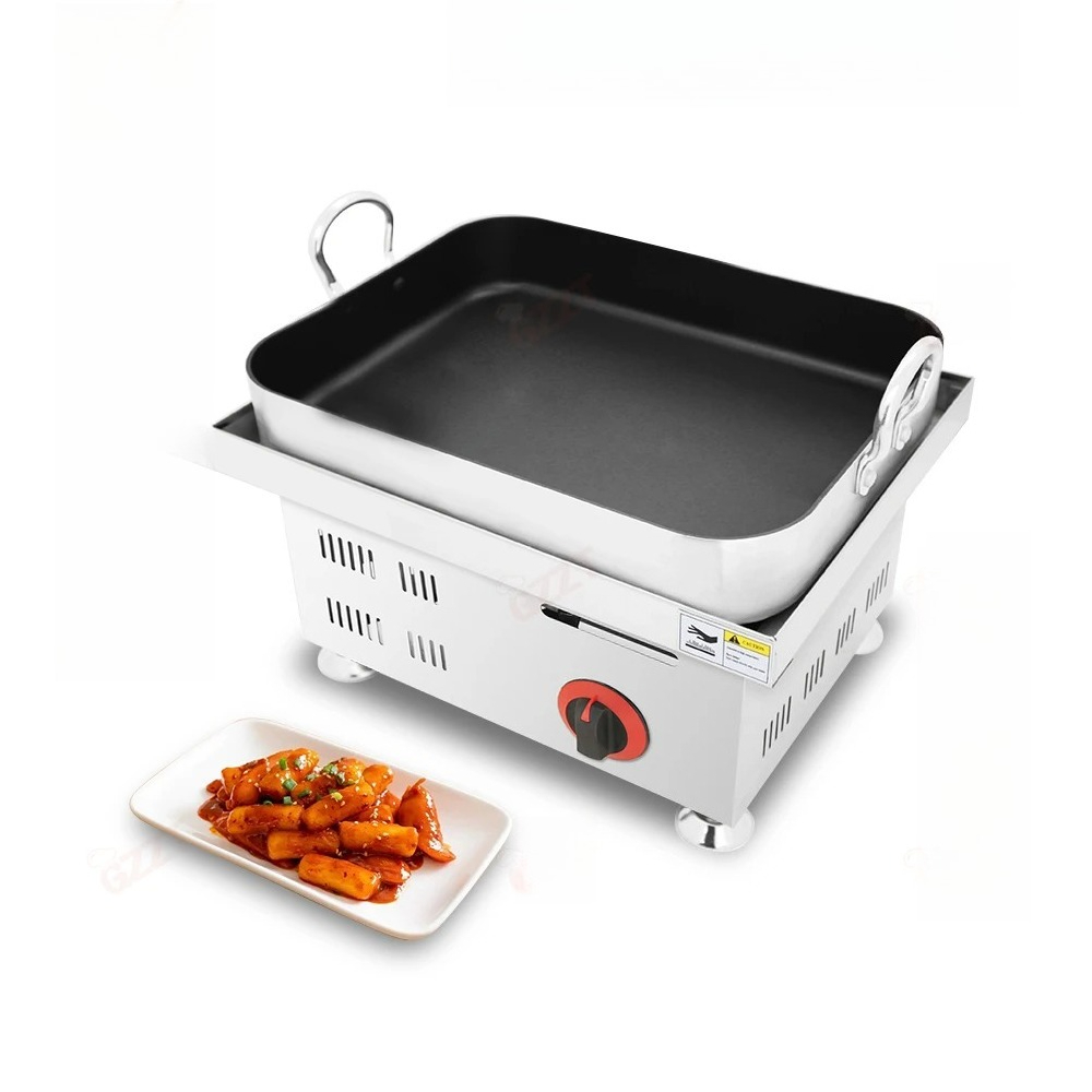 Tteokbokki Rice Cake - Goederen Commerciële Koreaanse Toppoki Maker Snack