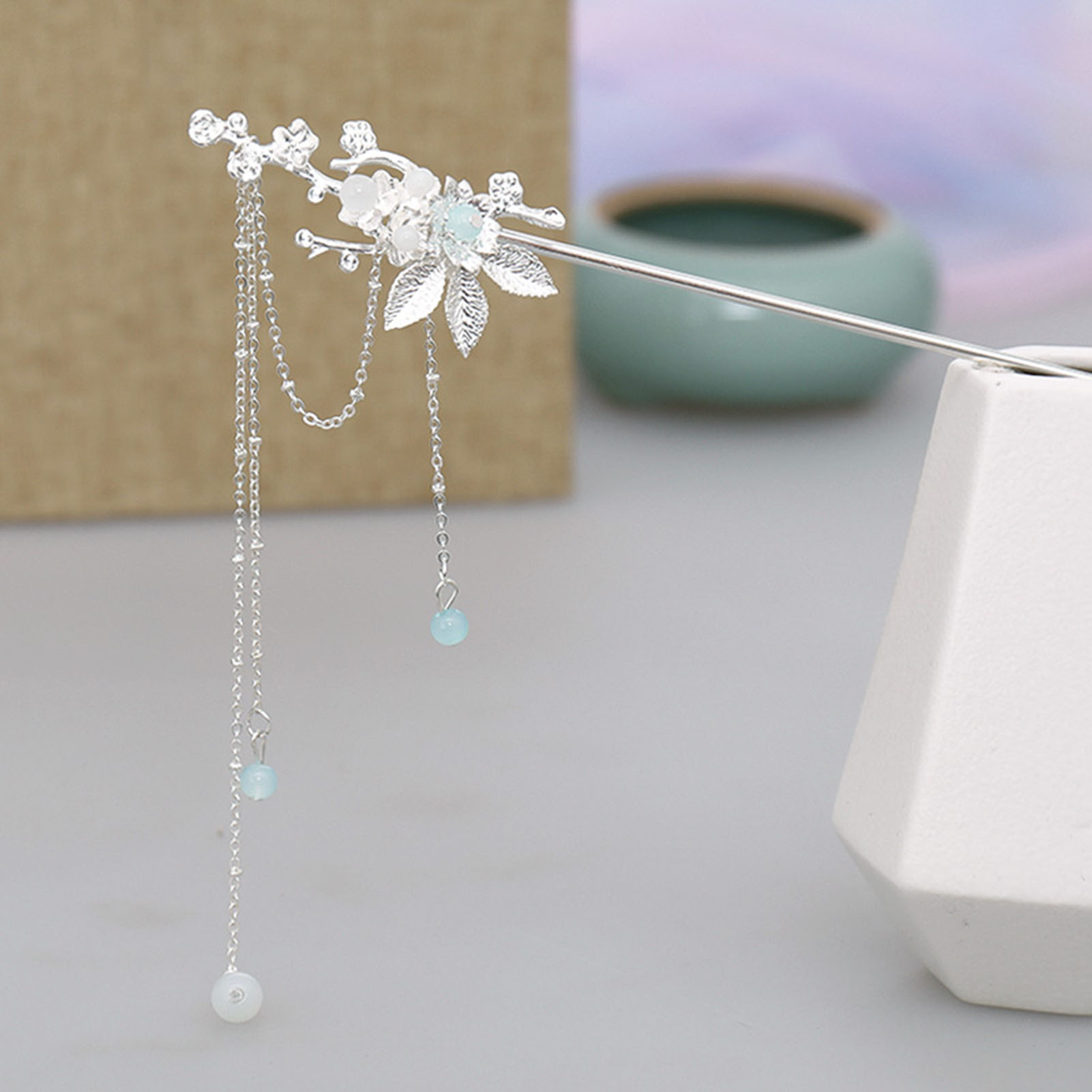 Hanbok Hair Pin - Chinese stijl legering haarstokje eetstokjes met