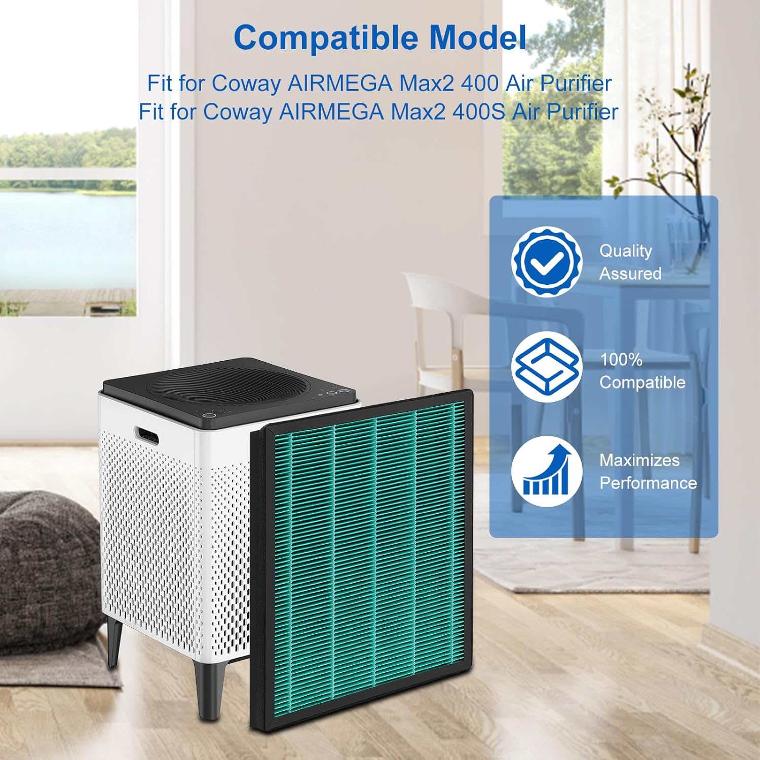 400/400S vervangingsfilterset  - Coway Air Purifier Airmega 400 recensie en prijs
