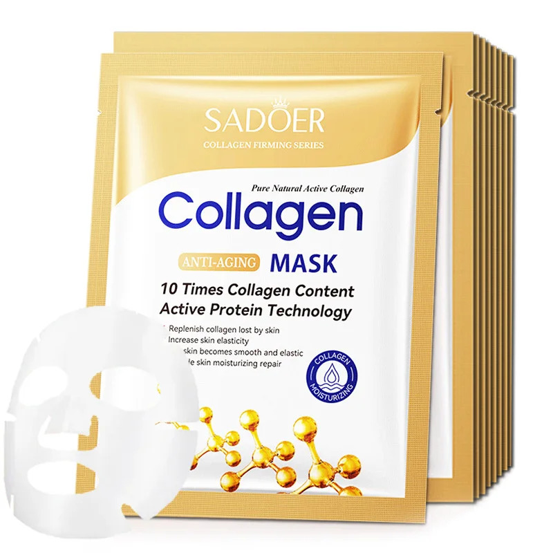 10 stuks anti-aging collageen  - Sheet Mask Collagen recensie en prijs