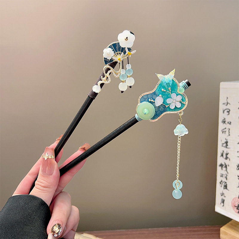 Klassieke kwastje haarstokje z - Hanbok Hair Pin recensie en prijs