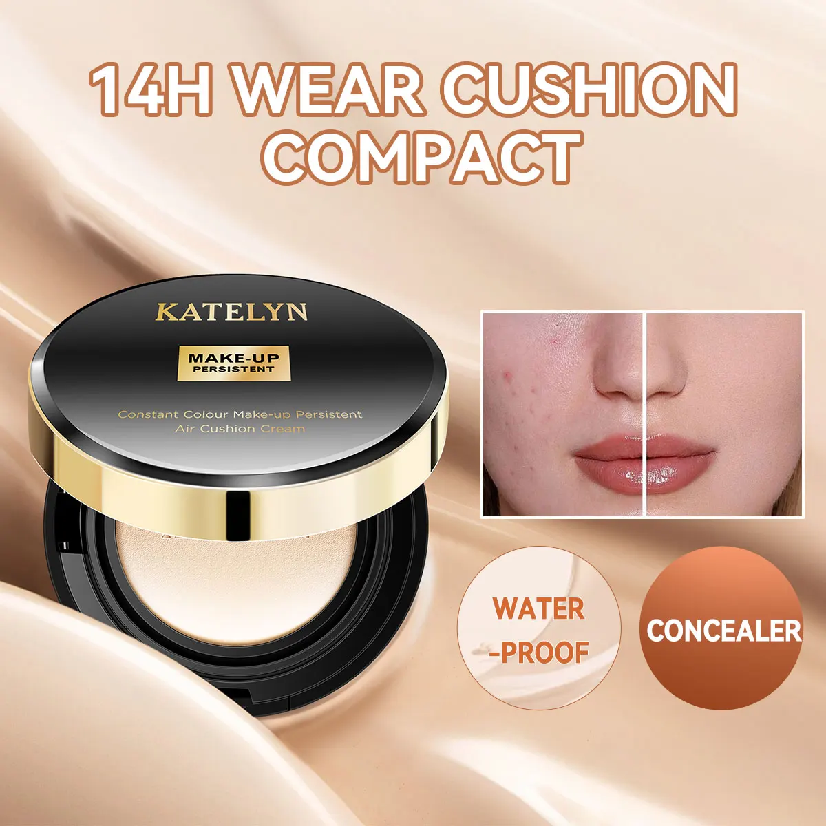 Vloeibare foundation, hydrater - Bb Cushion Korean recensie en prijs