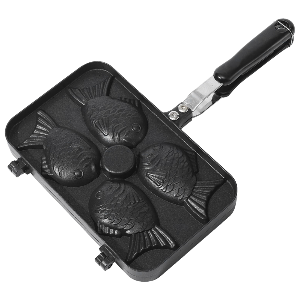 Vier Visvormige Taiyaki Desser - Tteokbokki Rice Cake recensie en prijs